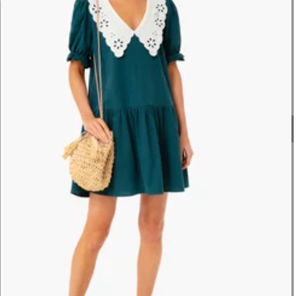 Peacock Green Kit Dress
POMANDER PLACE - Picture 4 of 6